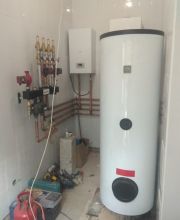 Монтаж системы отопления и водоснабжения частного дома